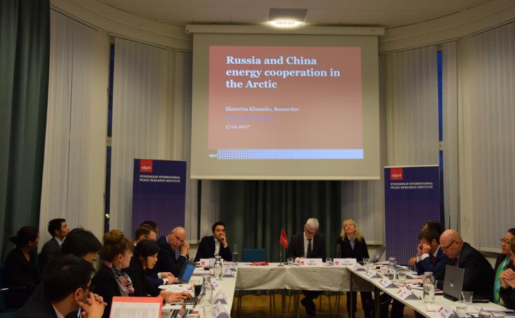 Ekaterina Klimenko, SIPRI Researcher, speaks about Russia and China energy cooperation in the Arctic