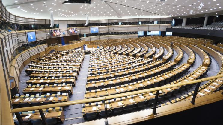 The European Parliament in Brussels, 2015
