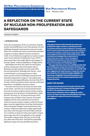 Non-proliferation Paper No. 8
