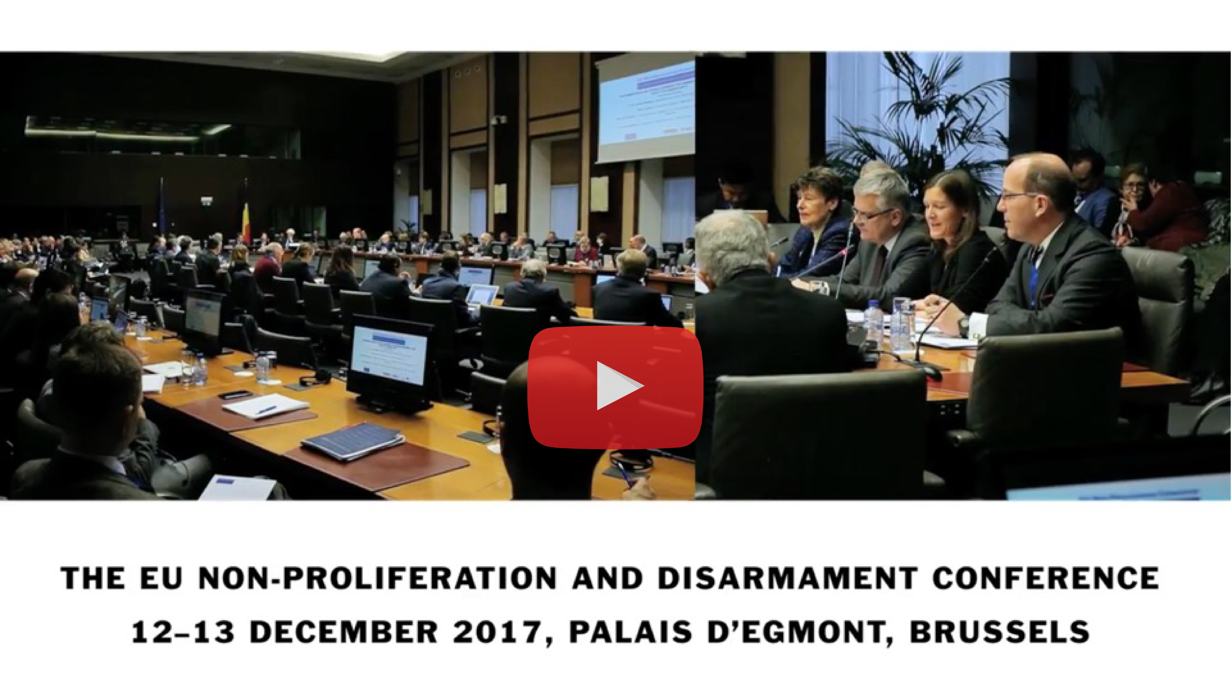 The EU Non-Proliferation and Disarmament Conference