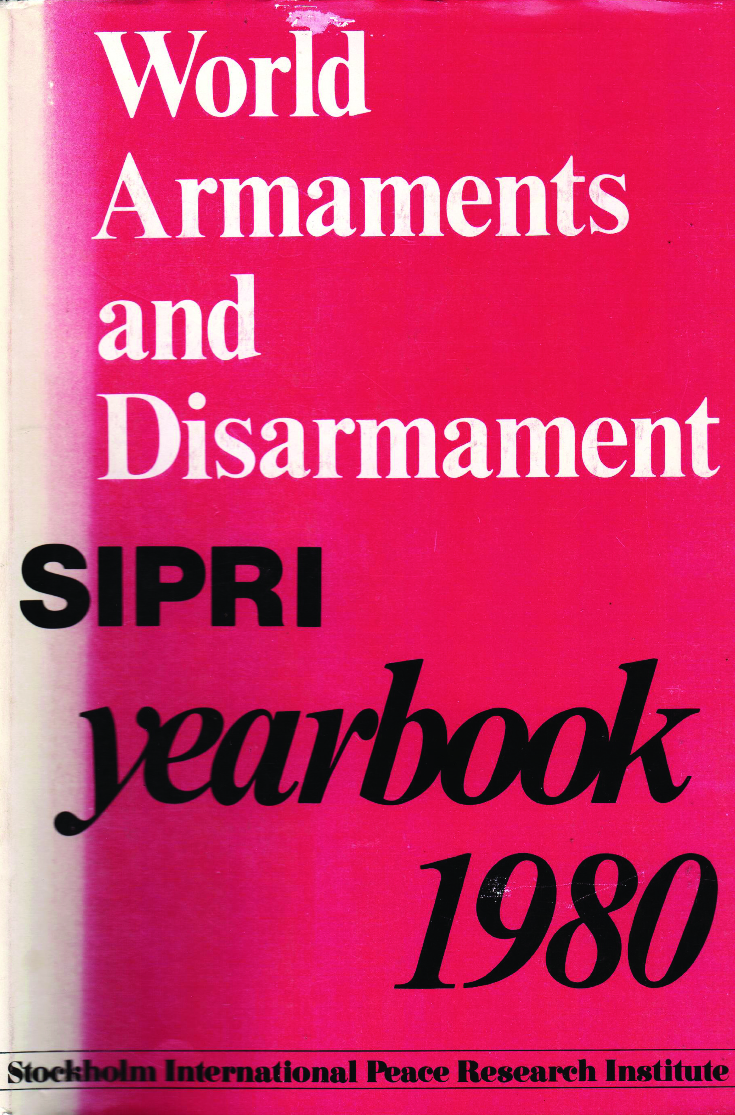 SIPRI yearbook 1980 cover