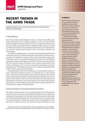 Recent Trends in the Arms Trade | SIPRI