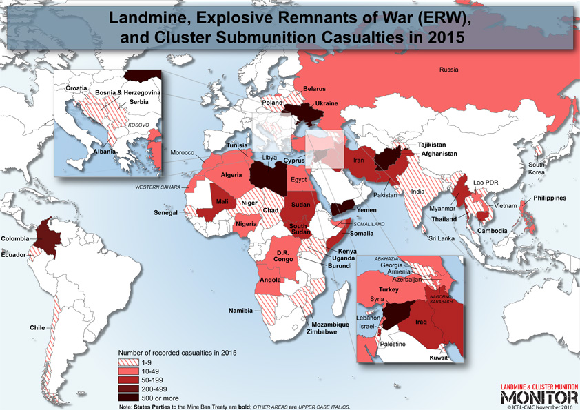 casualties map