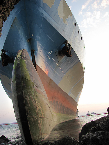 Picture of a cargo ship