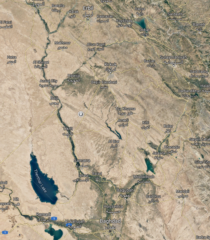 Hamrin mountain range