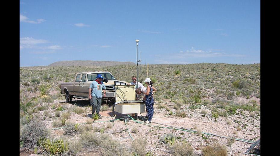 Installation of Primary Seismic Station PS46 Lajitas, USA. Photo: Flickr/The Official CTBTO Photostream