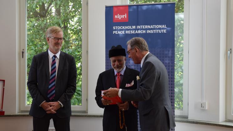 SIPRI hosts Oman’s foreign minister