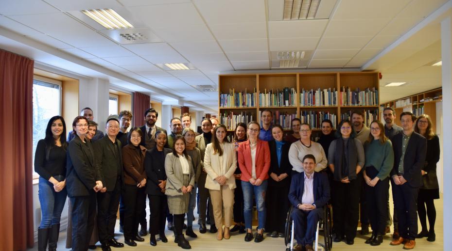 Participants at SIPRI for the scenario exercise on the limits and requirements for the development and use of autonomous weapons systems.