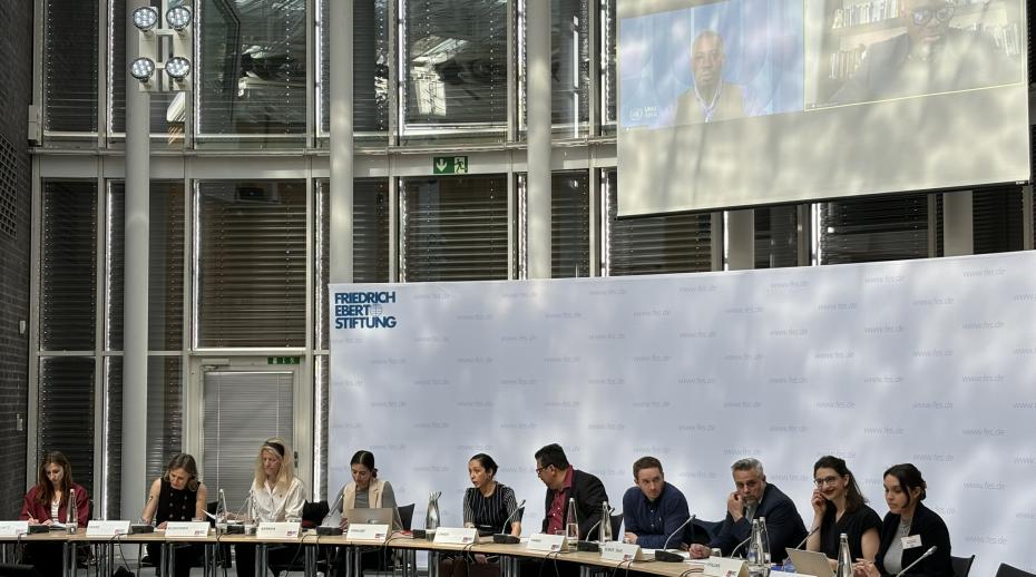 The event was held at FES' offices in Berlin.