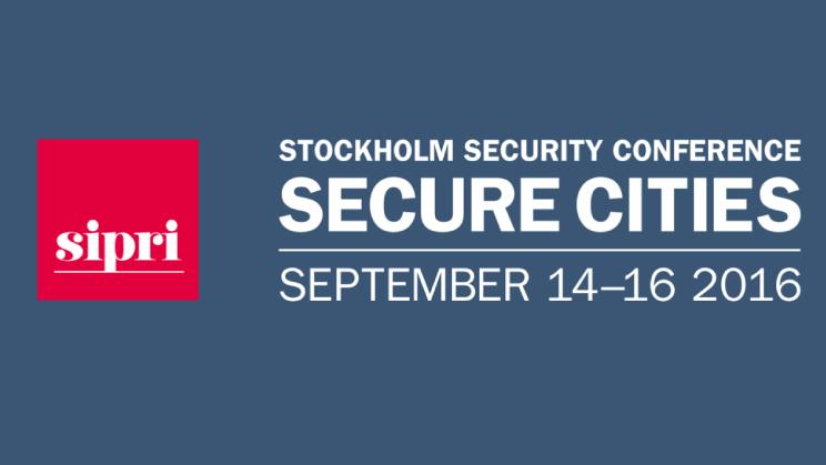 Stockholm Security Conference on Secure Cities