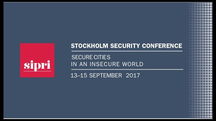 2017 Stockholm Security Conference