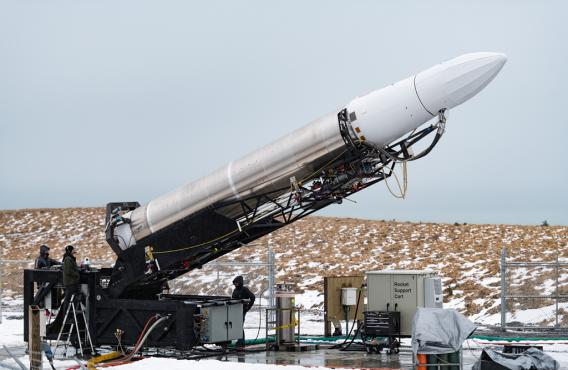 Debut of Astra’s small satellite launcher.