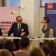 SIPRI co-hosts event on global humanitarian challenges 