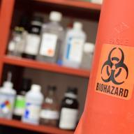 Biohazard chemical cabinet. Photo: Eskra/Wikimedia