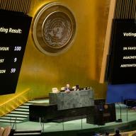 The UN General Assembly meets on protracted conflicts in GUAM area. Photo credit: UN Photo