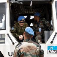 Acting military adviser visits UNMISS. Photo credit: UN Photo/Nektarios Markogiannis