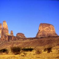 Hombori Mountains in the Mopti region in central Mali