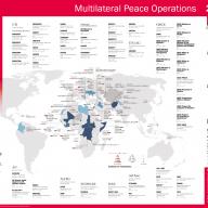 Map of multilateral peace operations in 2016