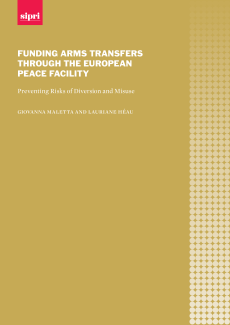 Arms transfers and the European Peace Facility_cover