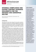SIPRI Good Practice Guide: Export Control ICP Guidance Material no. 5