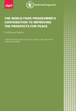 Cover_The World Food Programme’s Contribution to Improving the Prospects for Peace