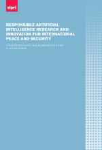 Responsible Artificial Intelligence Research and Innovation for International Peace and Security