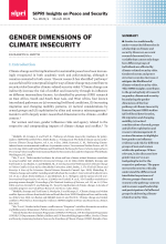 Gender Dimensions of Climate Insecurity cover