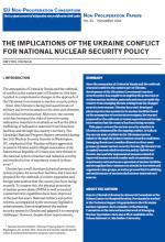 Implications of the Ukraine conflict on national nuclear security policy