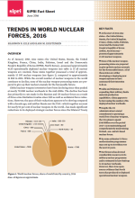 Trends in world nuclear forces fact sheet cover image