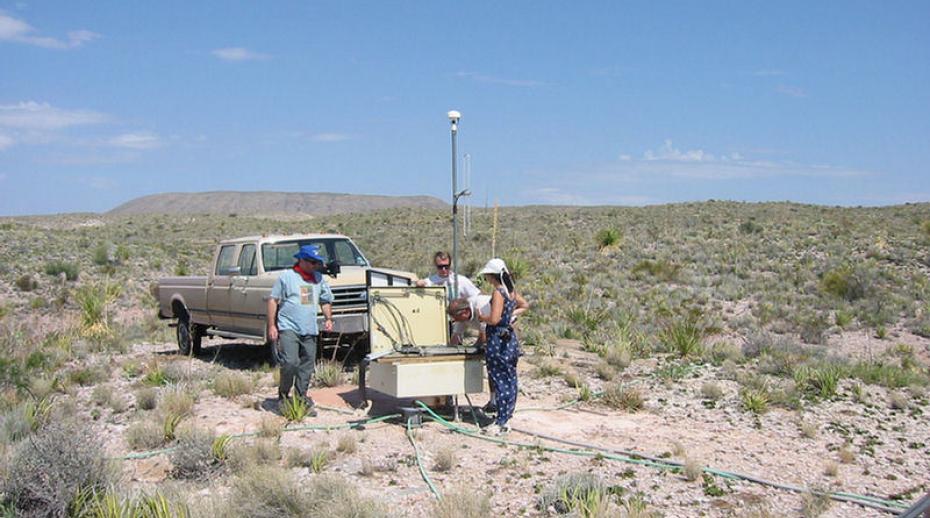 Installation of Primary Seismic Station PS46 Lajitas, USA. Photo: Flickr/The Official CTBTO Photostream