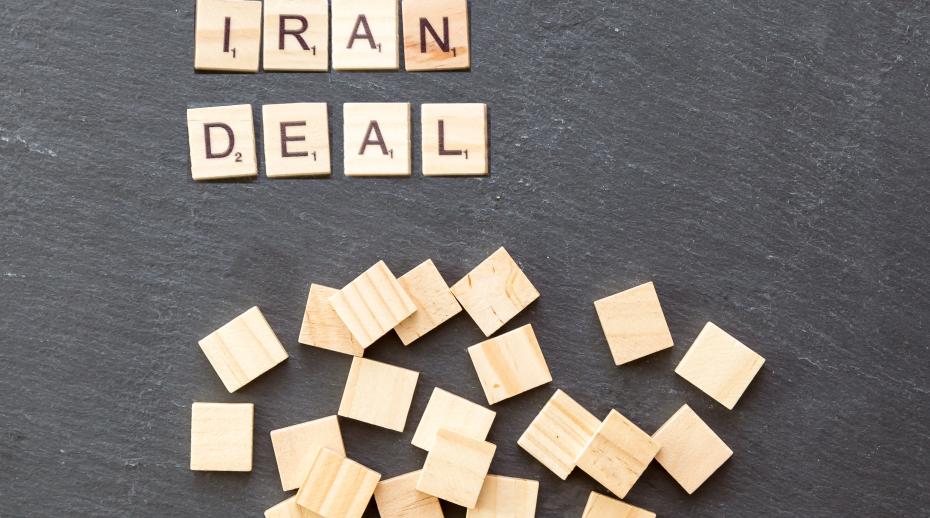 Tiles from a game board spell "IRAN DEAL". Photo: Marco Verch /Flickr