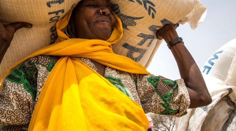 Woman from Chad, forced to flee home as a result of conflict or food shortages.  Photo: WFP/Marco Frattini 