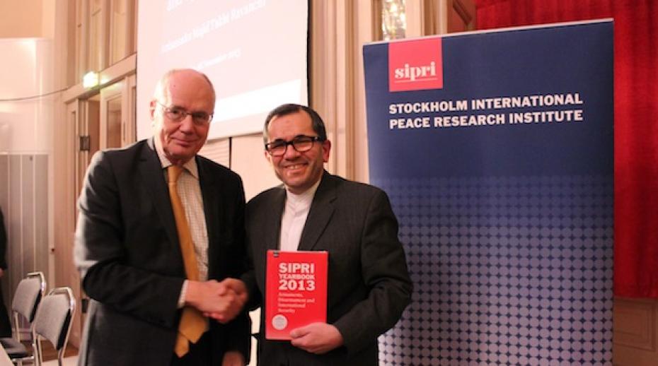 SIPRI hosts lecture by Iranian Deputy Foreign Minister 