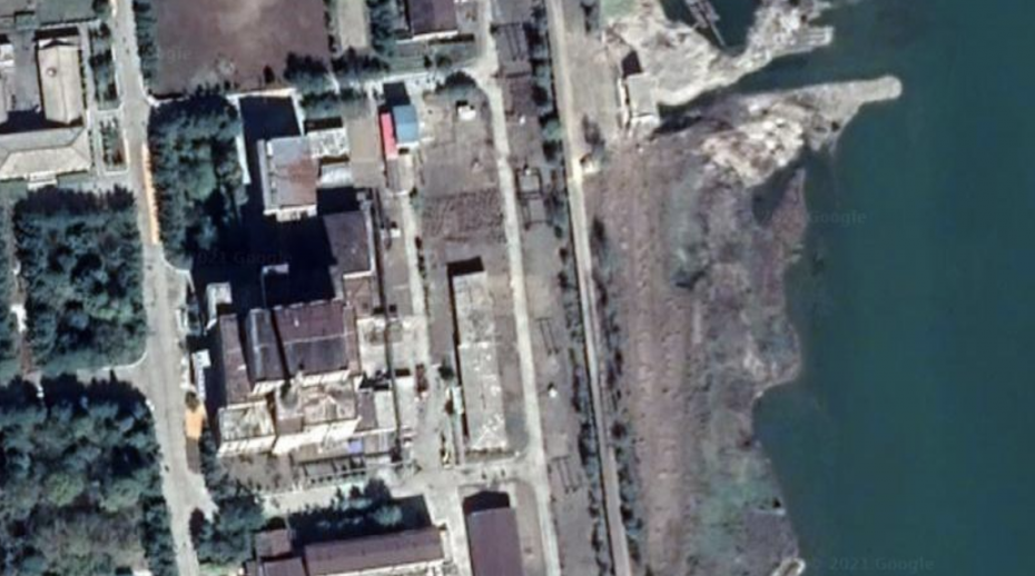 Satellite image of the Yongbyon complex. Source: Google, Imagery © CNES / Airbus, Maxar Technologies