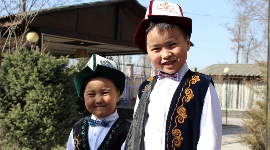 Young boys in Kyrgyzstan. Photo: Damir Esenaliev