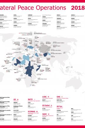 Map of Multilateral Peace Operations, 2018