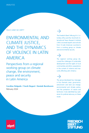 Environmental and Climate Justice, and the Dynamics of Violence in Latin America_cover