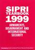 SIPRI yearbook 1999 cover